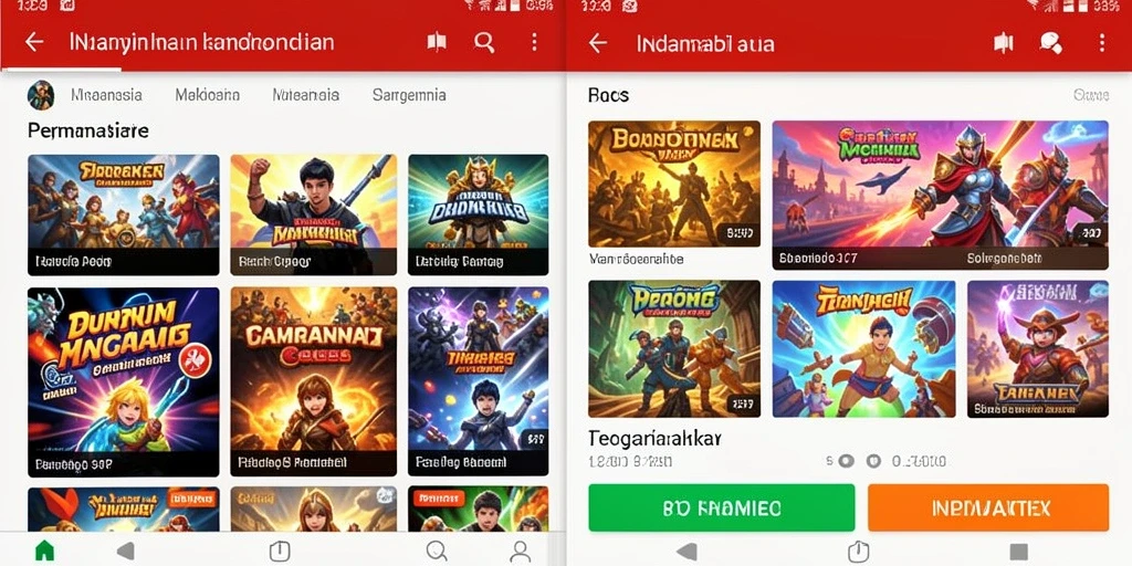 gogorejeki - Gameplay seru yang mengajak pemain berlari dan melompat.