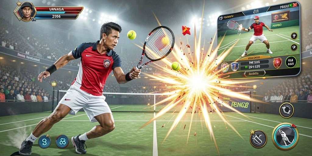 ri188 - Grafis yang memukau dengan efek visual yang menarik.